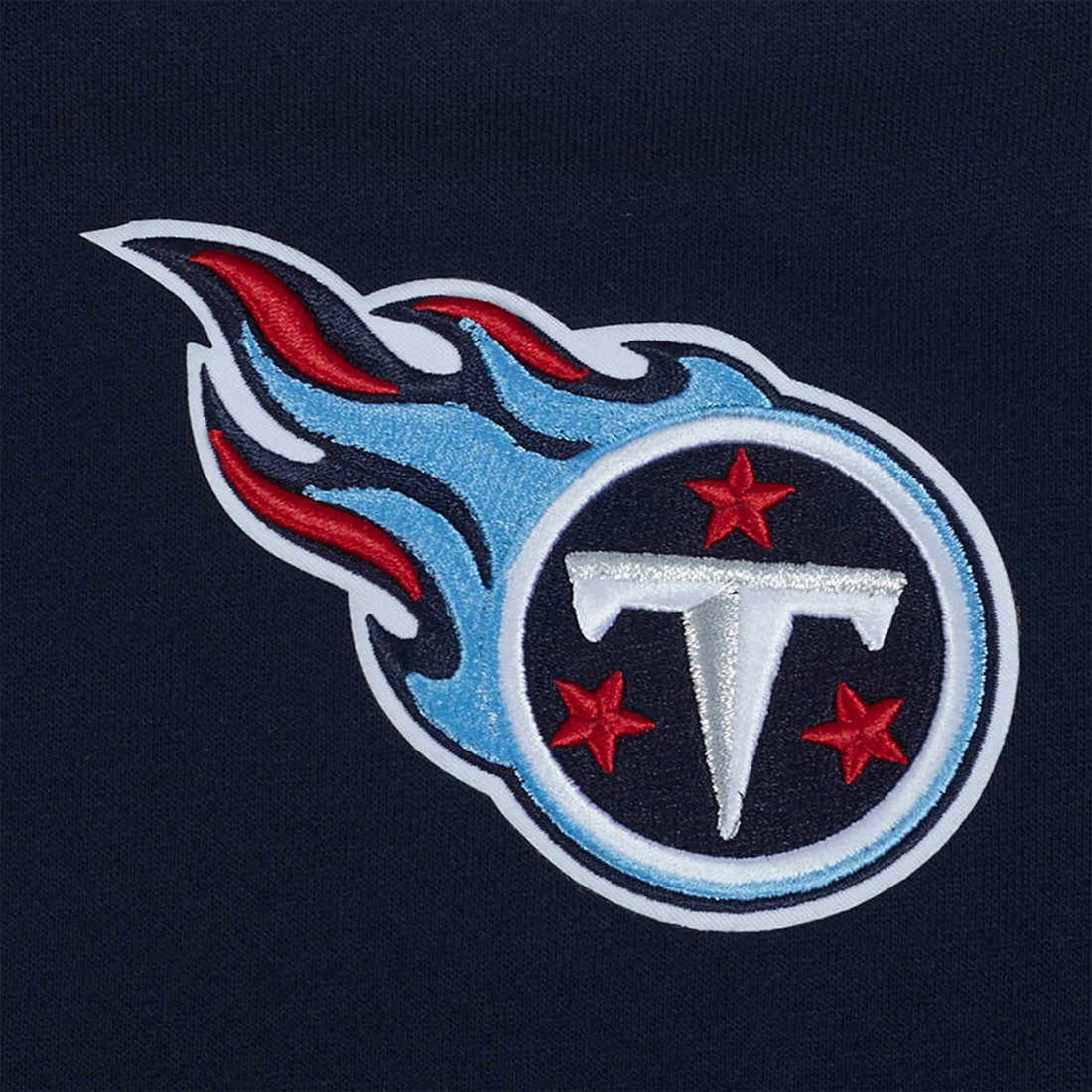 Tennessee Titans Pro Standard Turn It Up Drop Shoulder Pullover Sweatshirt Navy | NFL