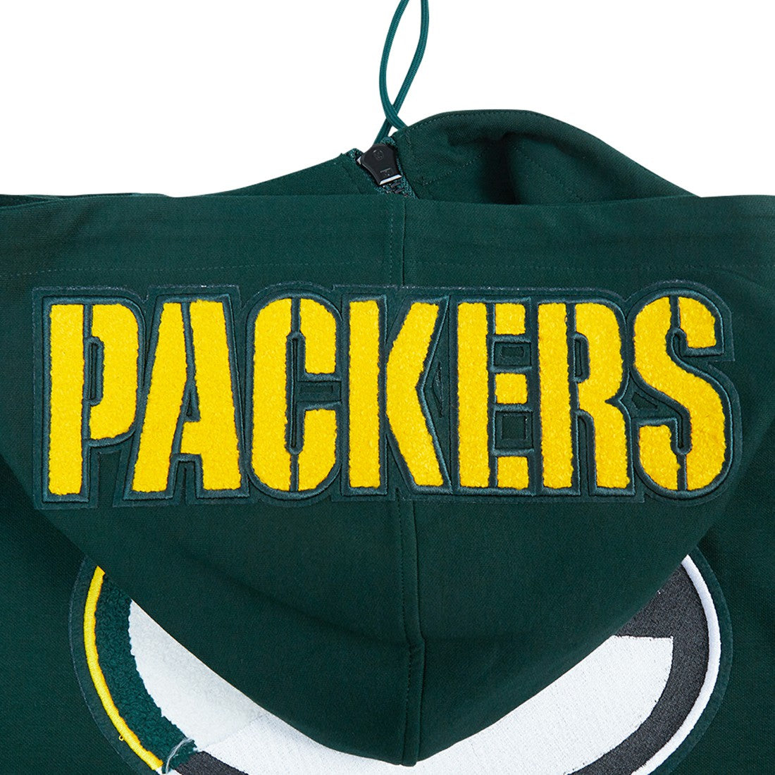 Green Bay Packers Pro Standard Split Logo Double Knit Full-Zip Hoodie Green | NFL