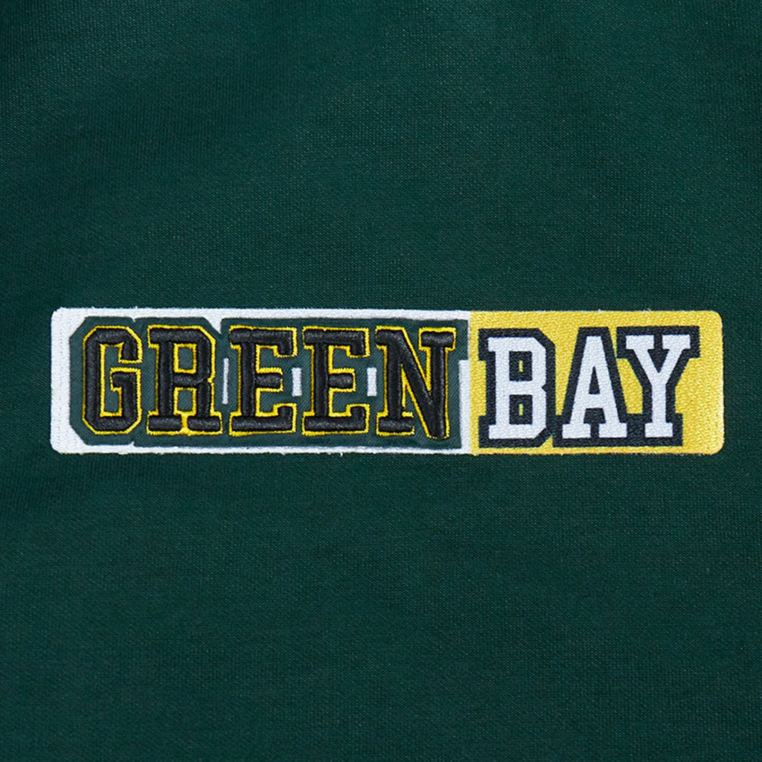 Green Bay Packers Pro Standard Split Logo Double Knit Full-Zip Hoodie Green | NFL