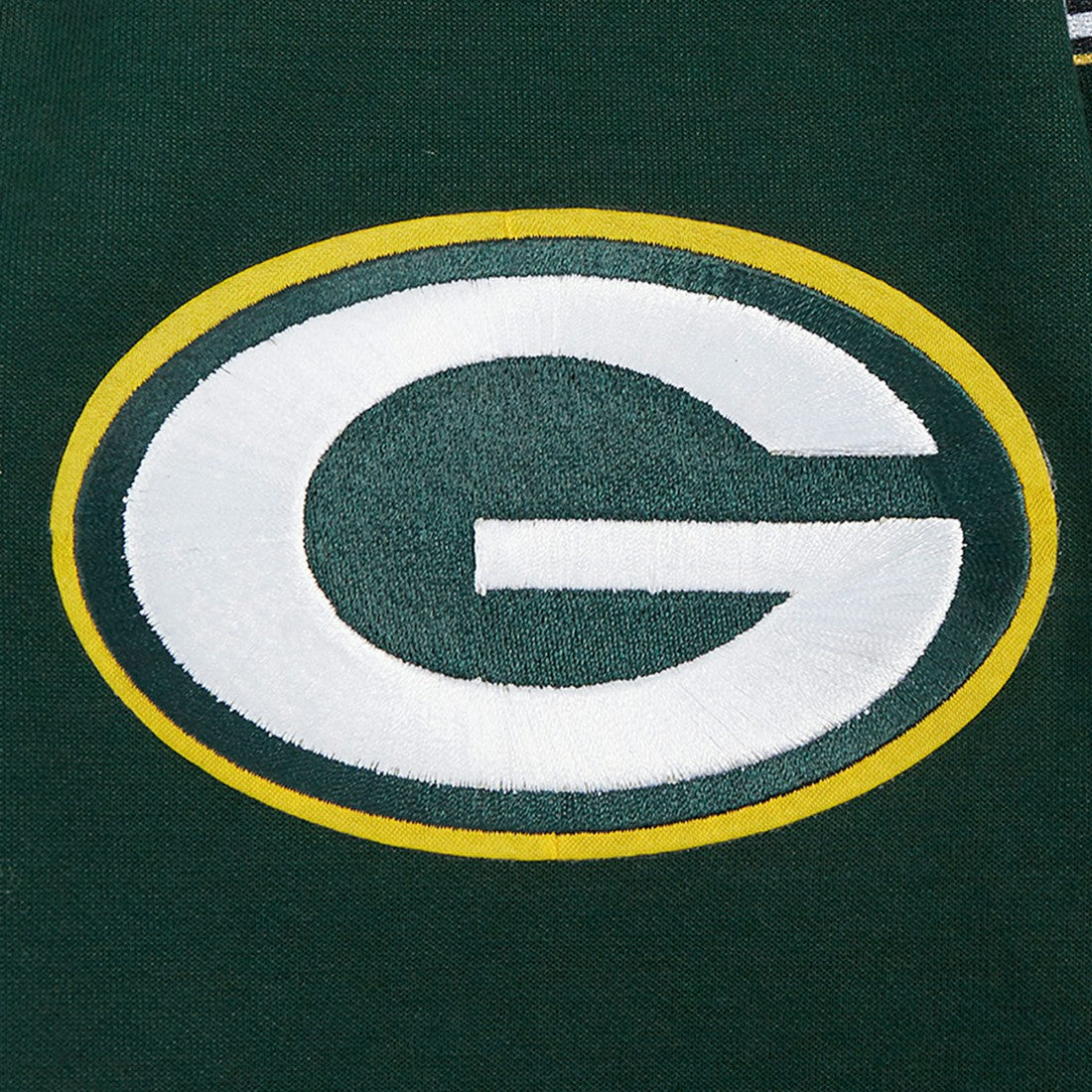 Green Bay Packers Pro Standard Split Logo Double Knit Full-Zip Hoodie Green | NFL