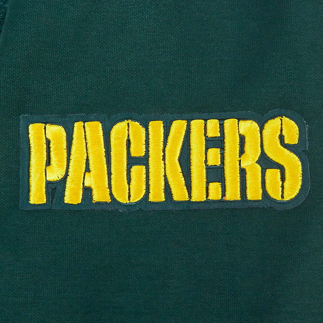 Green Bay Packers Pro Standard Split Logo Double Knit Full-Zip Hoodie Green | NFL