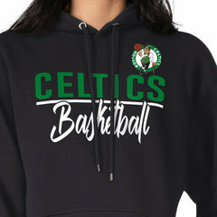 Boston Celtics G-III 4Her by Carl Banks Women's Graphics Fleece Pullover Hoodie Black - NBA
