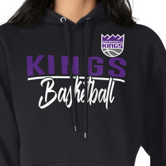 Sacramento Kings G-III 4Her by Carl Banks Women's Graphics Fleece Pullover Hoodie Black - NBA