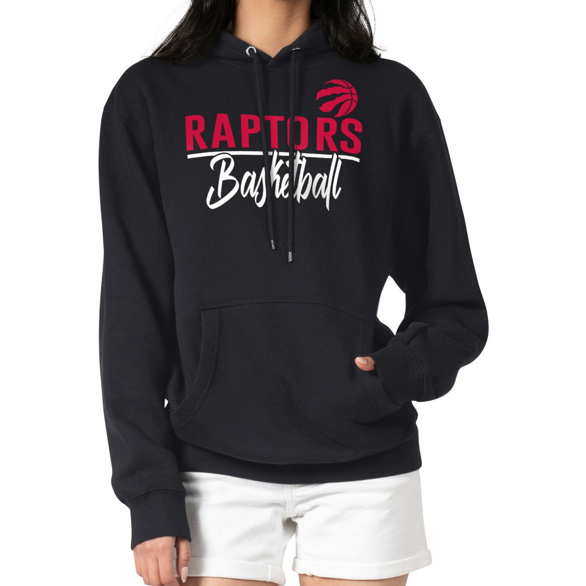 Toronto Raptors G-III 4Her by Carl Banks Women's Graphics Fleece Pullover Hoodie Black - NBA
