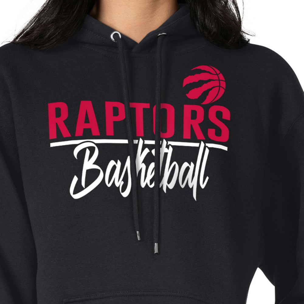 Toronto Raptors G-III 4Her by Carl Banks Women's Graphics Fleece Pullover Hoodie Black - NBA
