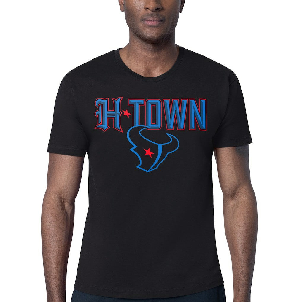 Houston Texans Starter H-Town Graphic T-Shirt Black | NFL