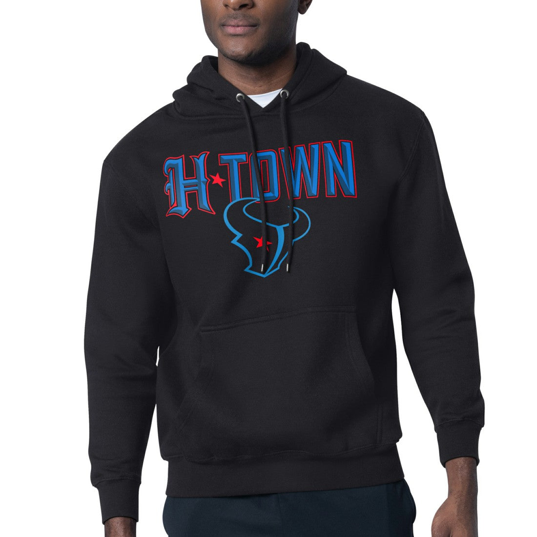 Houston Texans Starter H-Town Graphic Fleece Pullover Hoodie Black | NFL