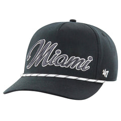 Miami Dolphins '47 Overhand Speckle Hitch Adjustable Hat Black | 47 brand