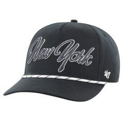 New York Jets '47 Overhand Speckle Hitch Adjustable Hat Black | 47 brand