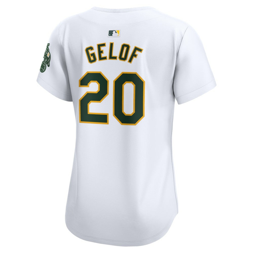 Zack Gelof Athletics Nike Women's Home Limited Player Jersey - MLB