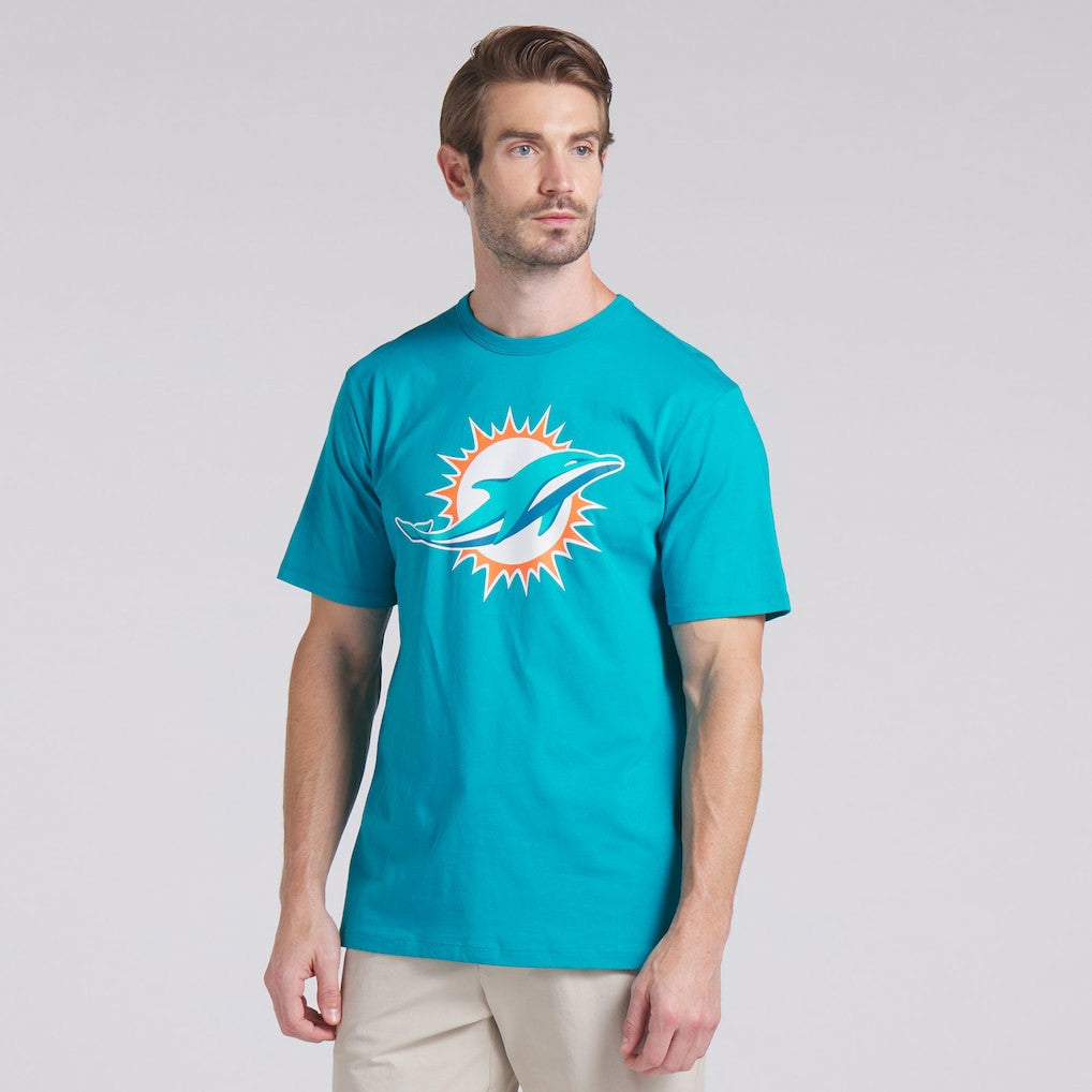 Miami Dolphins Field Goal Legacy T-Shirt Aqua | Fanatics