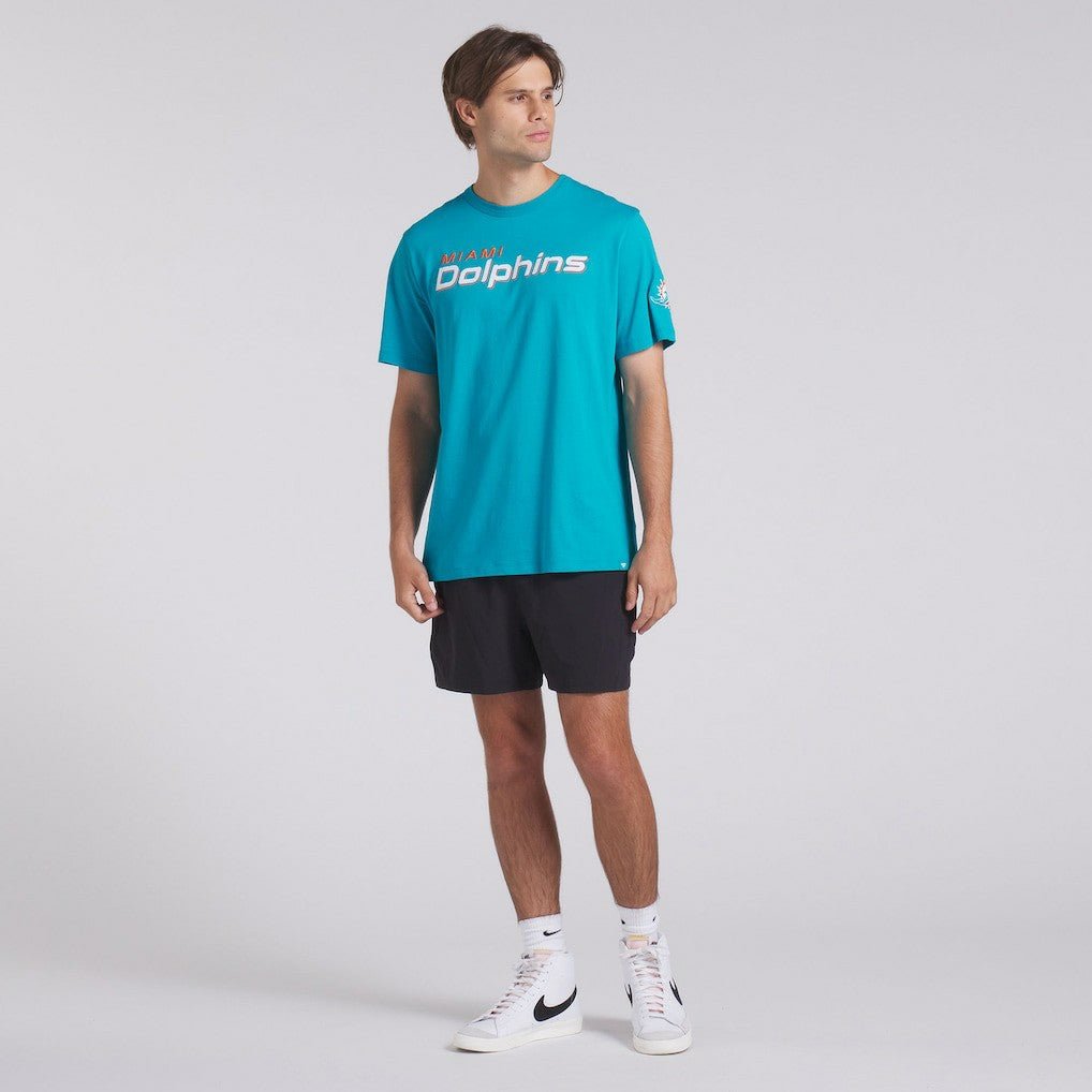 Miami Dolphins Option Route Legacy T-Shirt Aqua | Fanatics