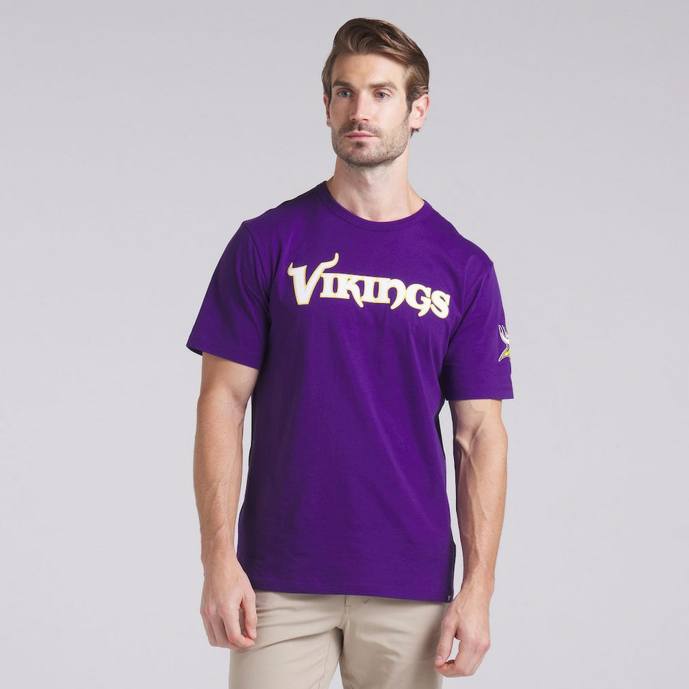Minnesota Vikings Option Route Legacy T-Shirt Purple | Fanatics