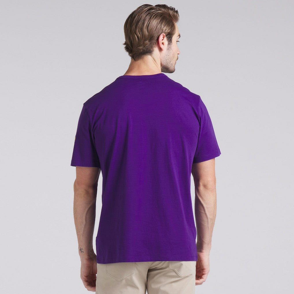 Minnesota Vikings Option Route Legacy T-Shirt Purple | Fanatics