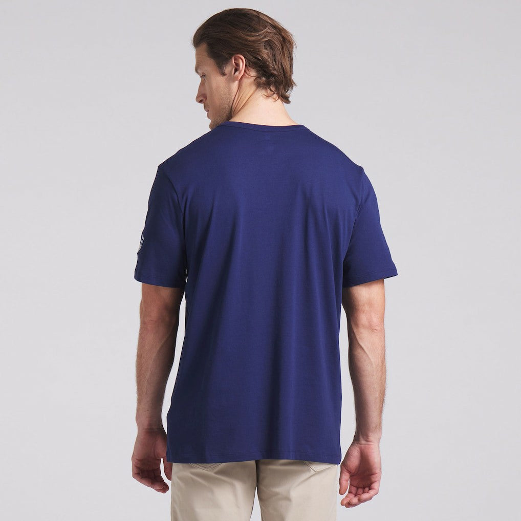 New England Patriots Option Route Legacy T-Shirt Navy | Fanatics