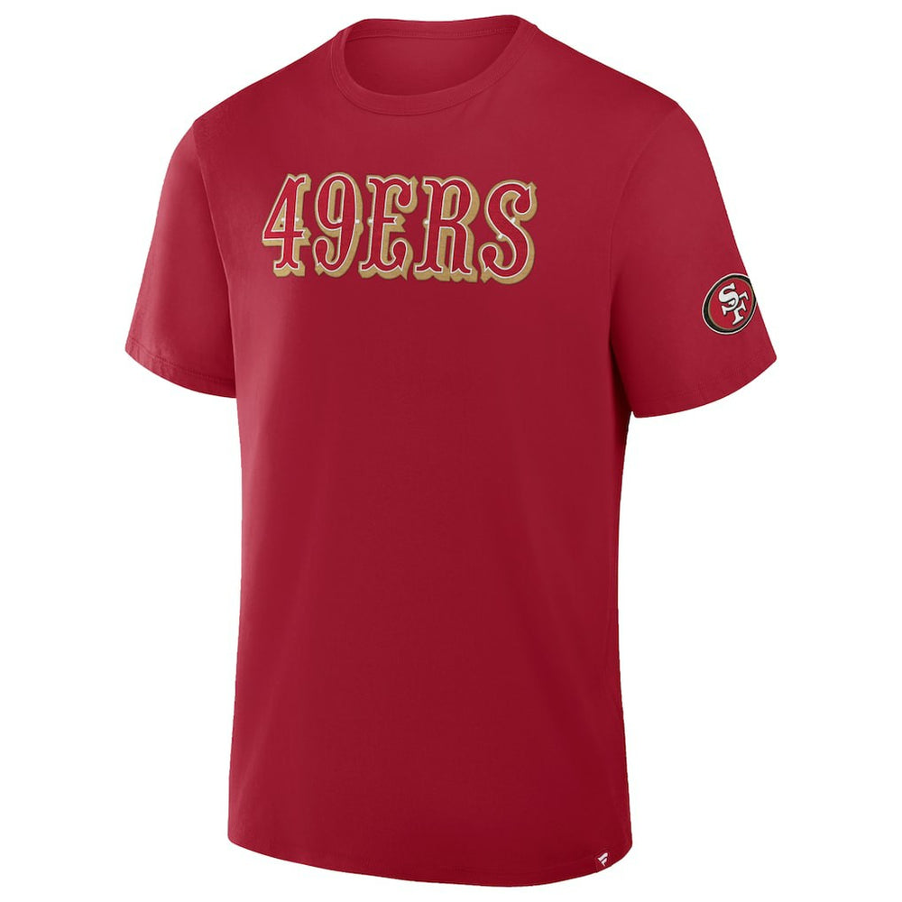 San Francisco 49ers Option Route Legacy T-Shirt Scarlet | Fanatics
