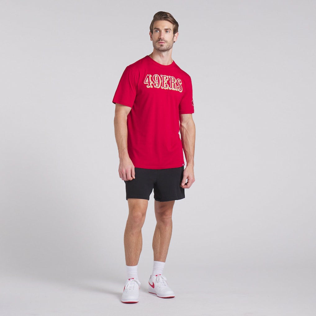 San Francisco 49ers Option Route Legacy T-Shirt Scarlet | Fanatics