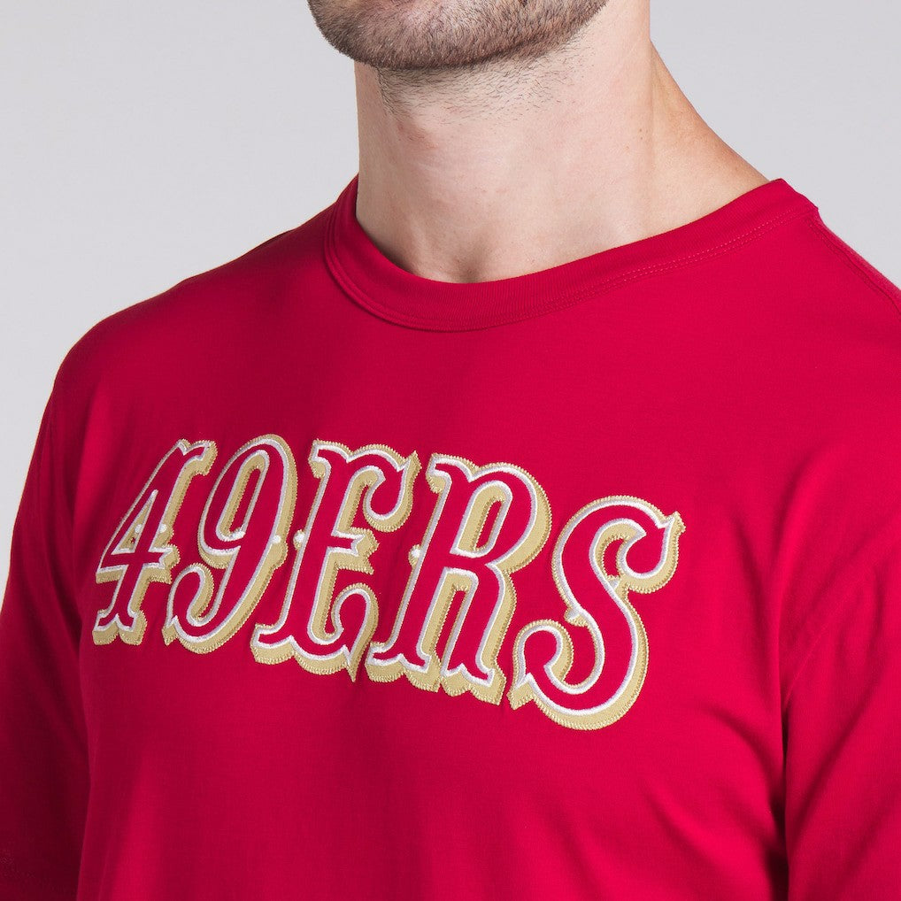 San Francisco 49ers Option Route Legacy T-Shirt Scarlet | Fanatics
