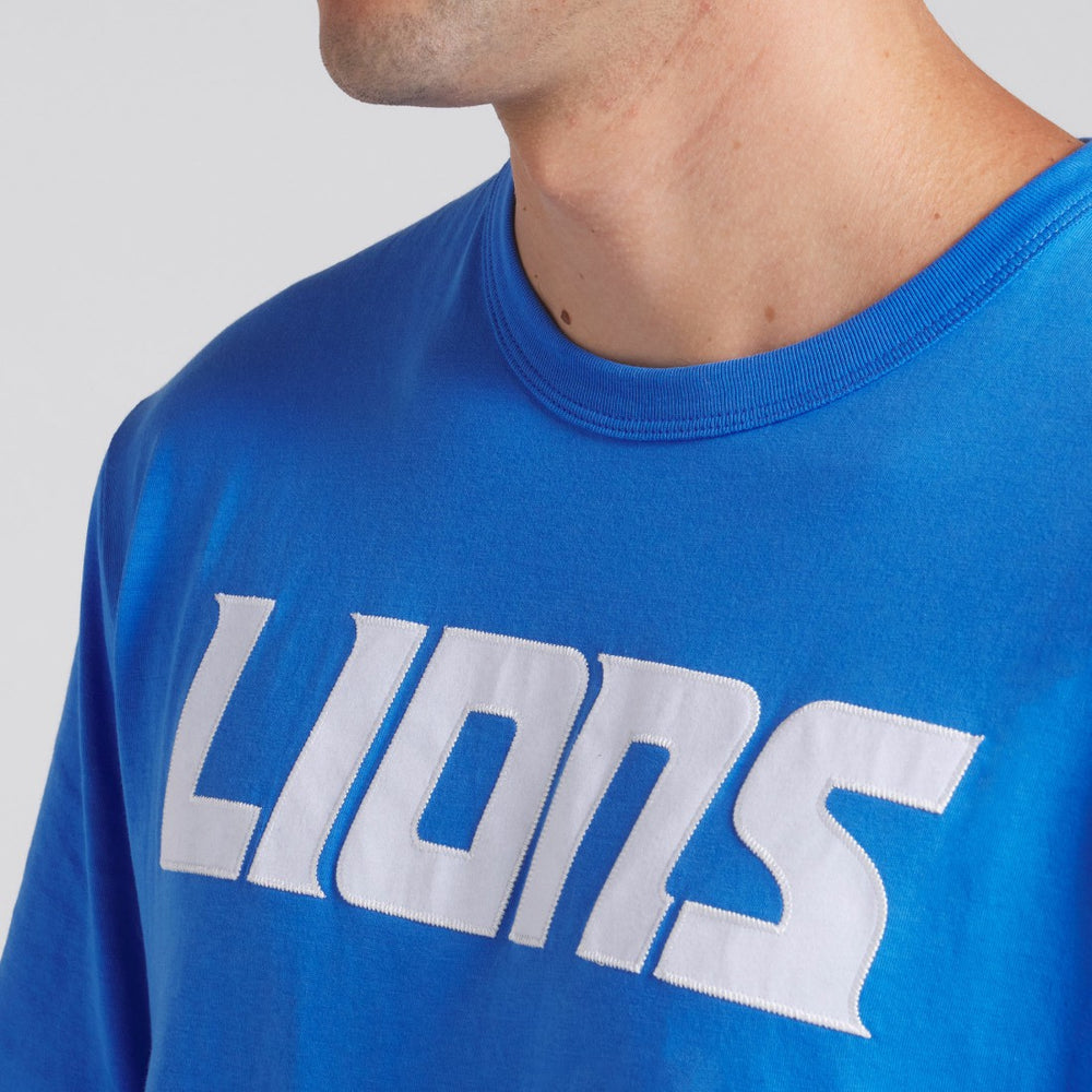 Detroit Lions Option Route Legacy T-Shirt Blue | Fanatics