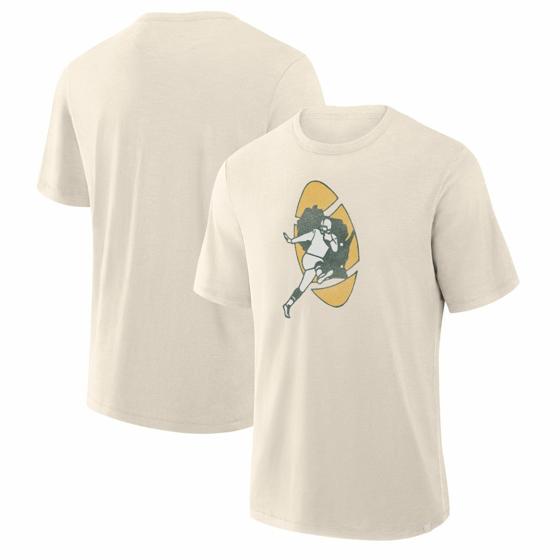 Green Bay Packers Slub T-Shirt Cream | Fanatics