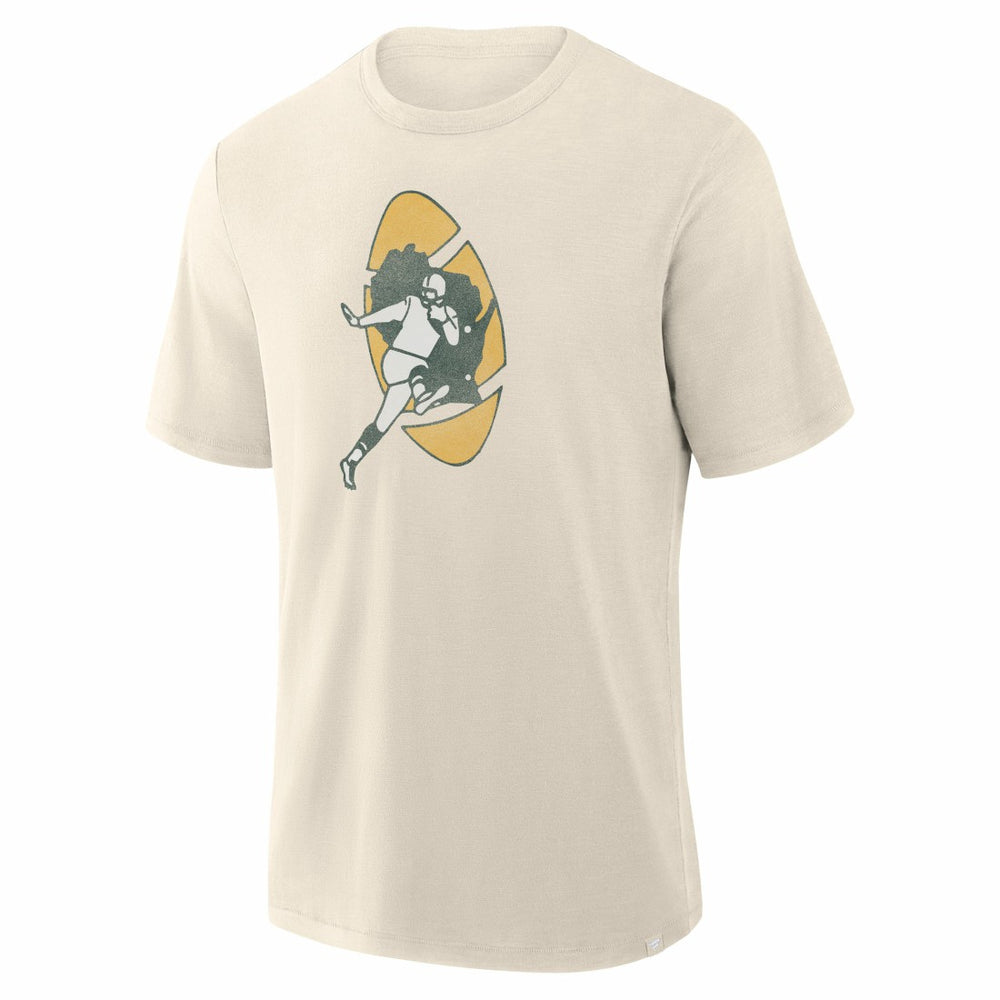 Green Bay Packers Slub T-Shirt Cream | Fanatics
