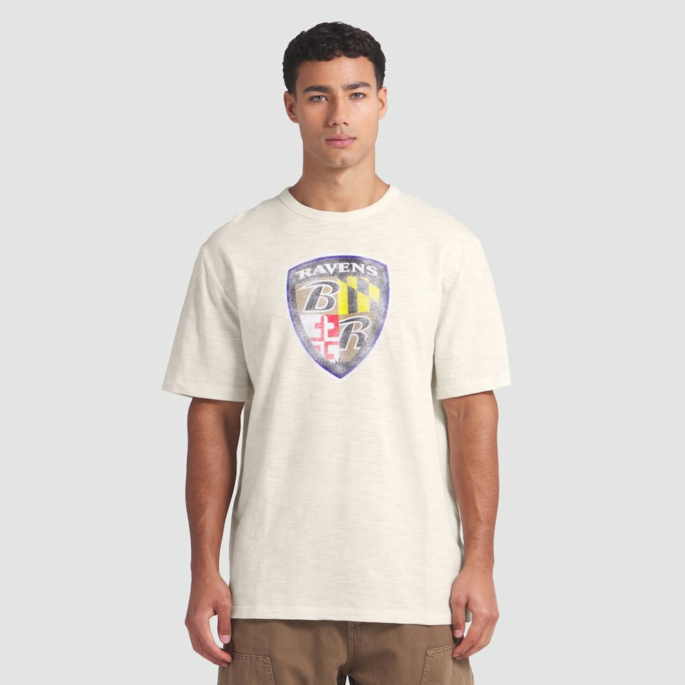 Baltimore Ravens Slub T-Shirt Cream | Fanatics