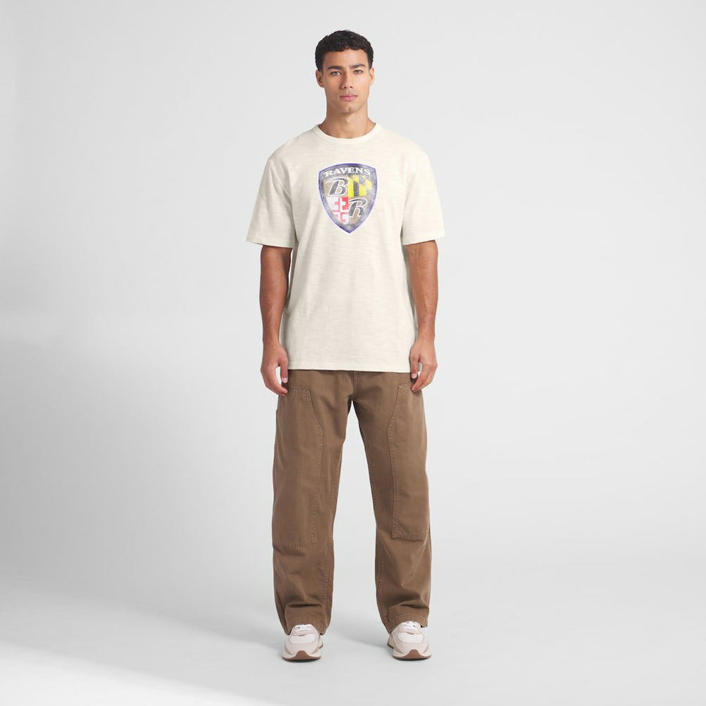 Baltimore Ravens Slub T-Shirt Cream | Fanatics