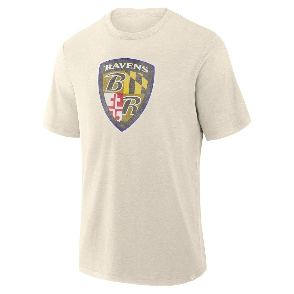 Baltimore Ravens Slub T-Shirt Cream | Fanatics