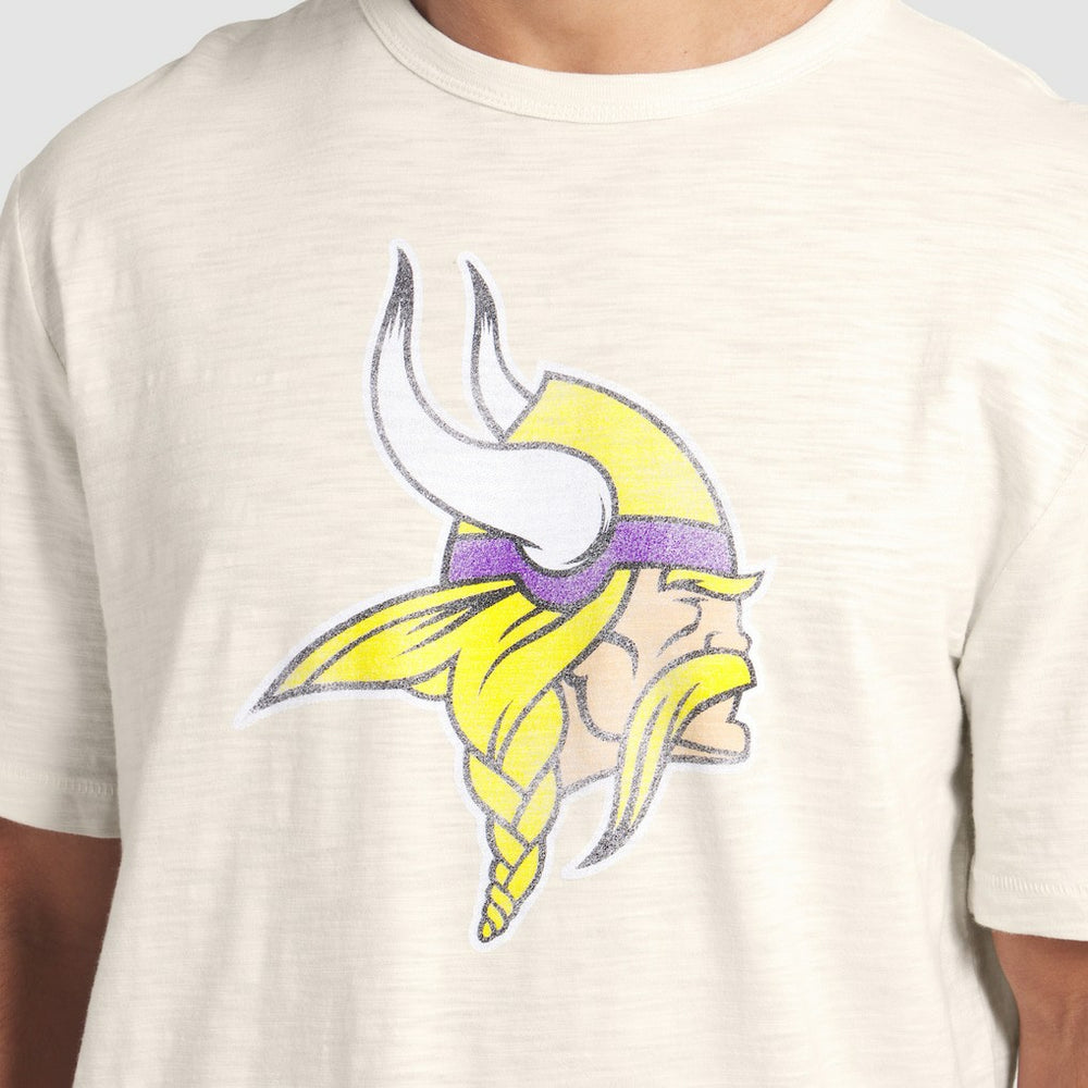 Minnesota Vikings Slub T-Shirt Cream | Fanatics