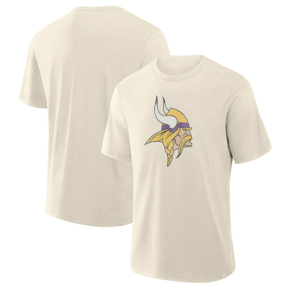 Minnesota Vikings Slub T-Shirt Cream | Fanatics