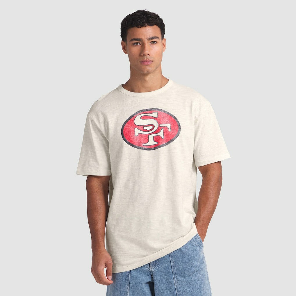 San Francisco 49ers Slub T-Shirt Cream | Fanatics