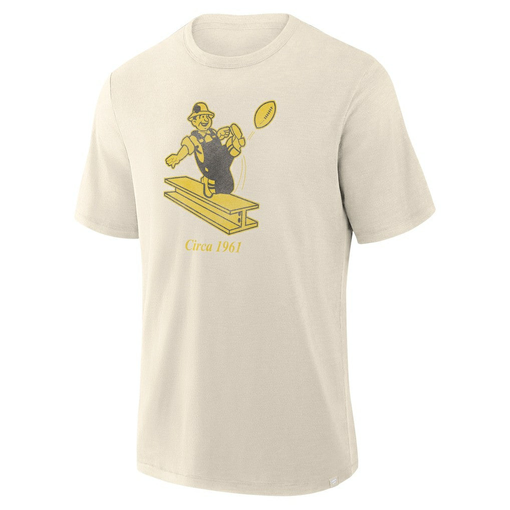 Pittsburgh Steelers Slub T-Shirt Cream | Fanatics