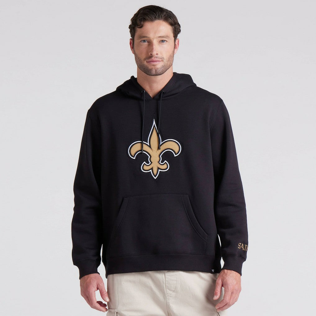 New Orleans Saints Pylon Cam Legacy Pullover Hoodie Black | Fanatics