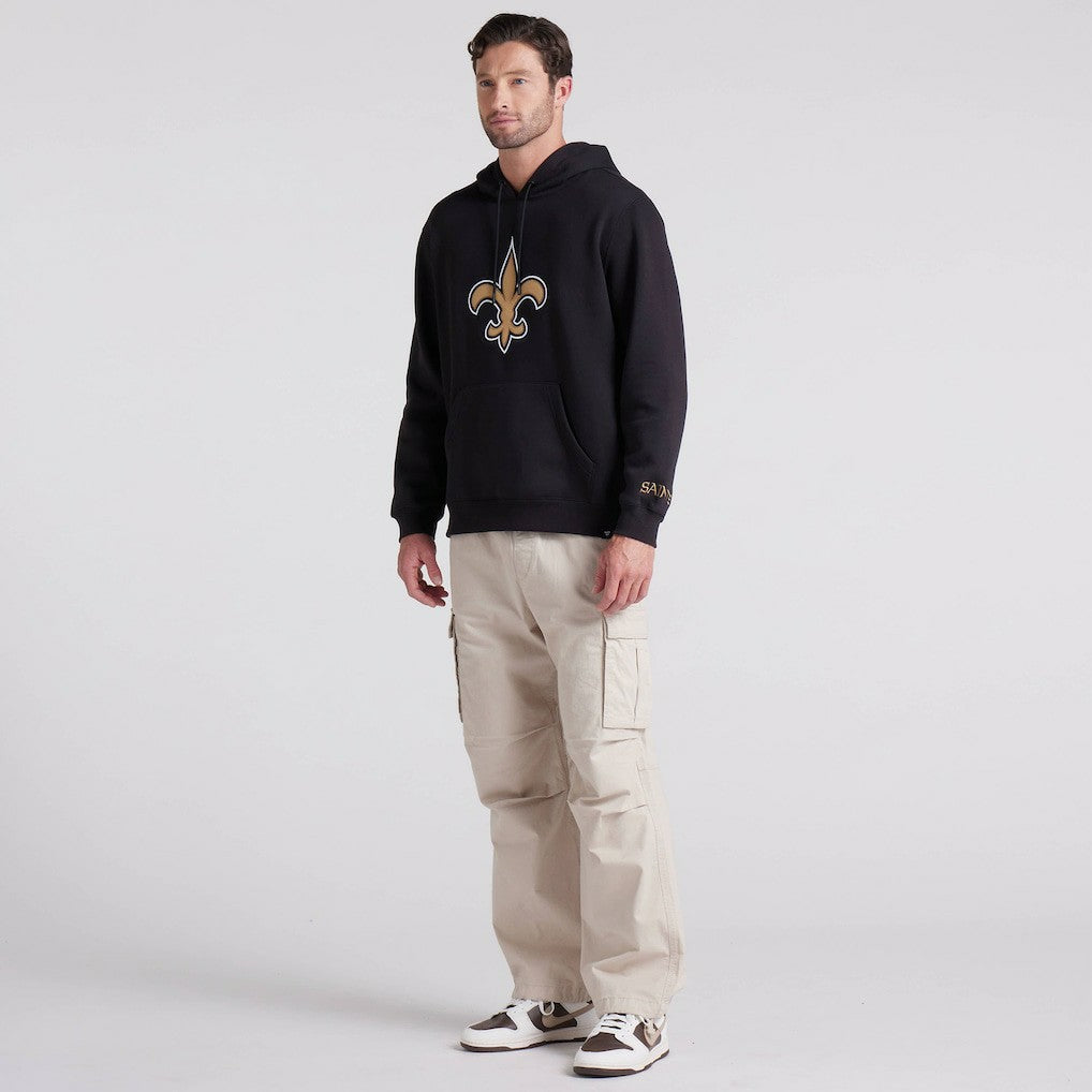 New Orleans Saints Pylon Cam Legacy Pullover Hoodie Black | Fanatics