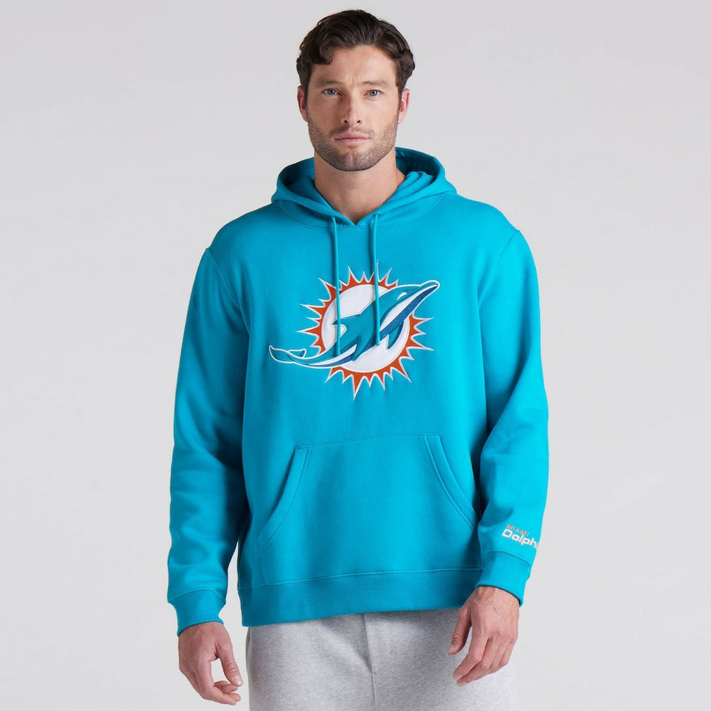 Miami Dolphins Pylon Cam Legacy Pullover Hoodie Aqua | Fanatics
