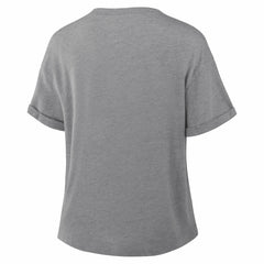 Green Bay Packers Women's Swing Pass Tri-Blend Boxy T-Shirt Heather Gray | Fanatics