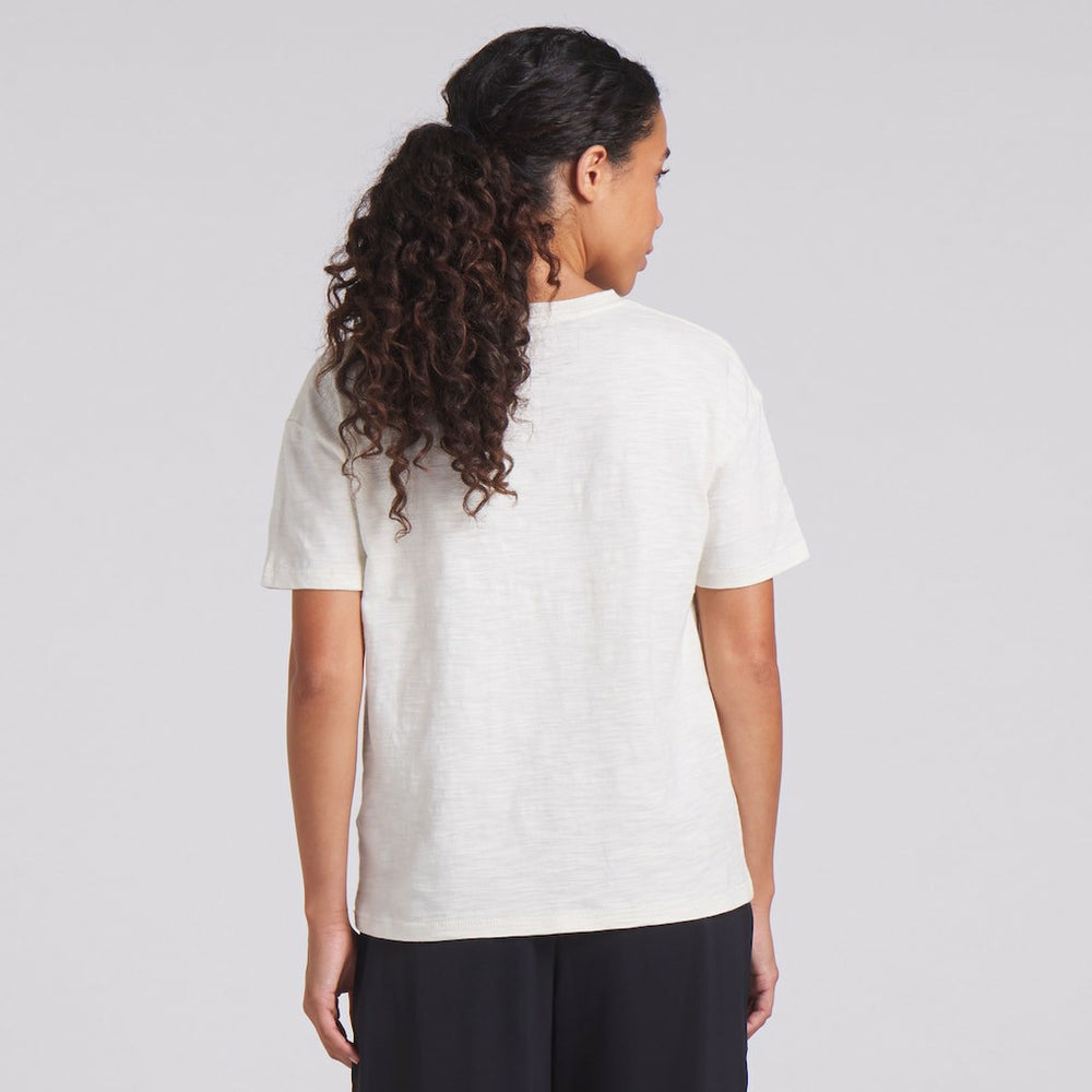 San Francisco 49ers Women's Trick Play Slub Boxy T-Shirt Cream | Fanatics