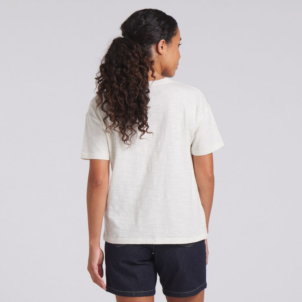 Cleveland Browns Women's Trick Play Slub Boxy T-Shirt Cream | Fanatics