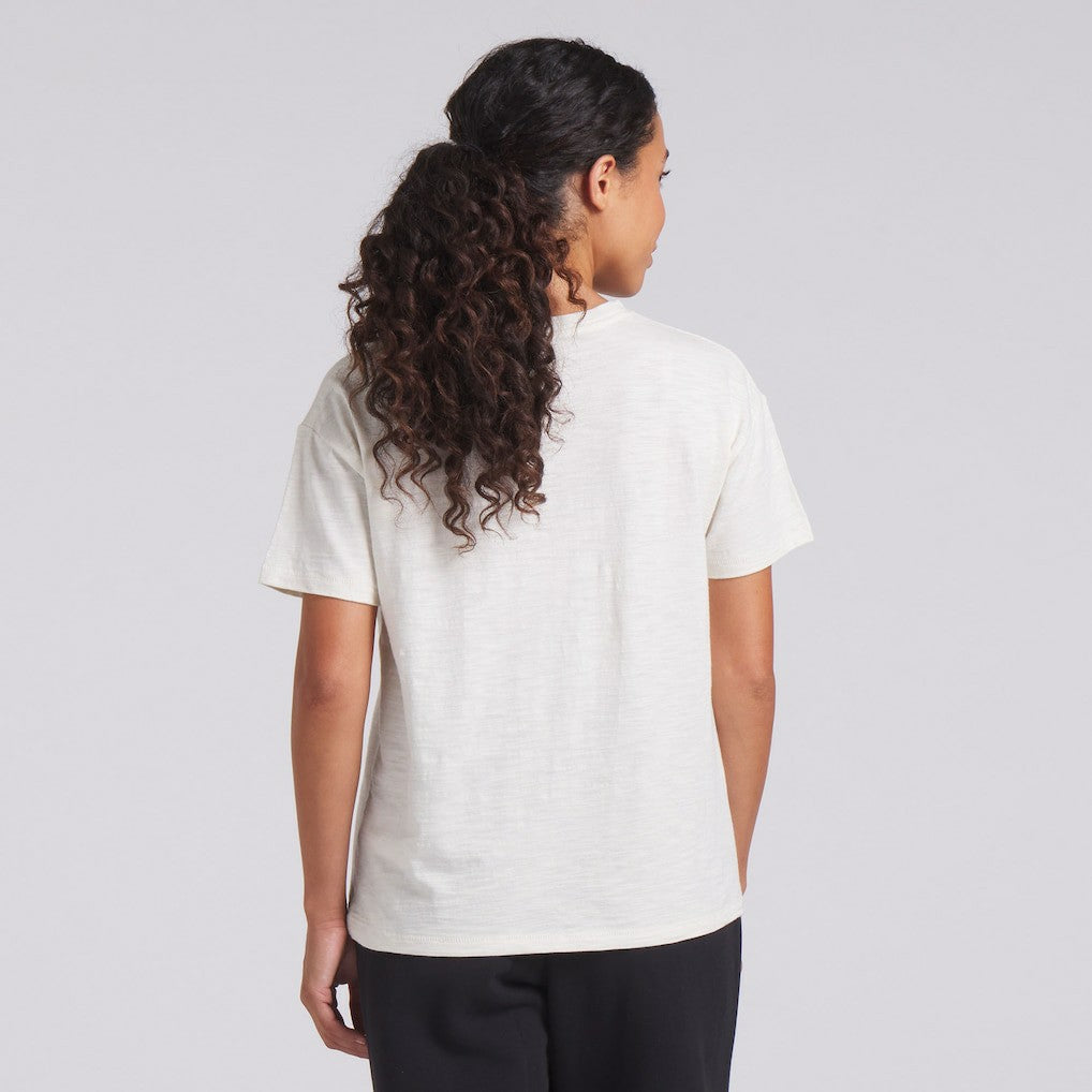 Pittsburgh Steelers Women's Trick Play Slub Boxy T-Shirt Cream | Fanatics