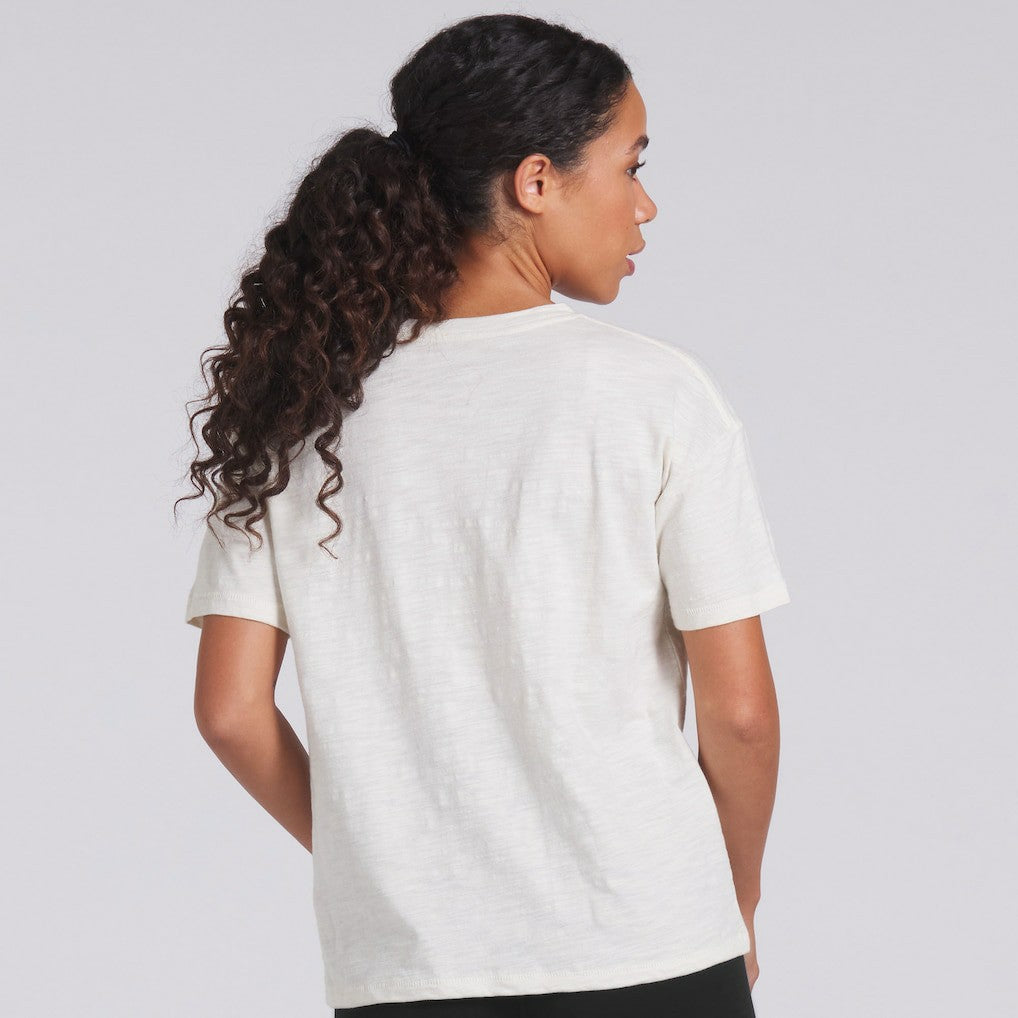 Las Vegas Raiders Women's Trick Play Slub Boxy T-Shirt Cream | Fanatics