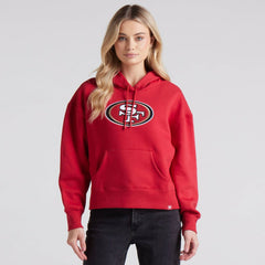 San Francisco 49ers Women's Legacy Fleece Pullover Hoodie Scarlet | Fanatics