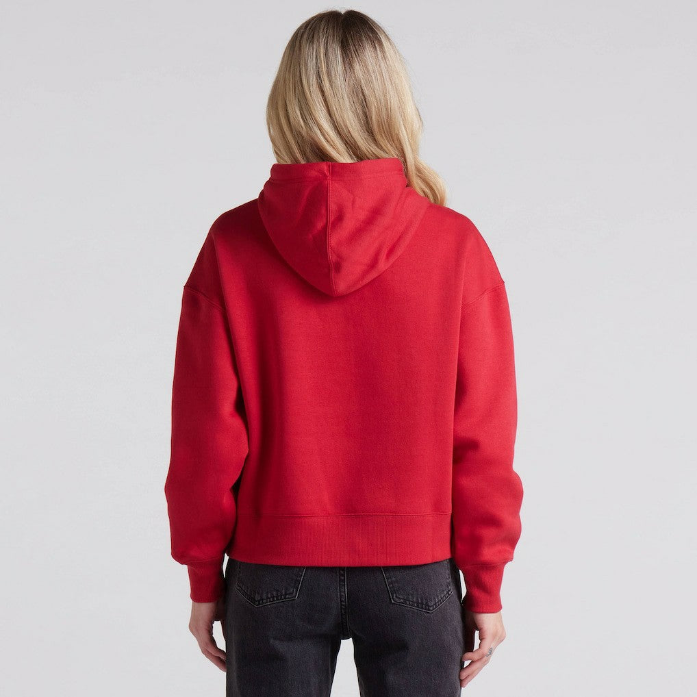 San Francisco 49ers Women's Legacy Fleece Pullover Hoodie Scarlet | Fanatics