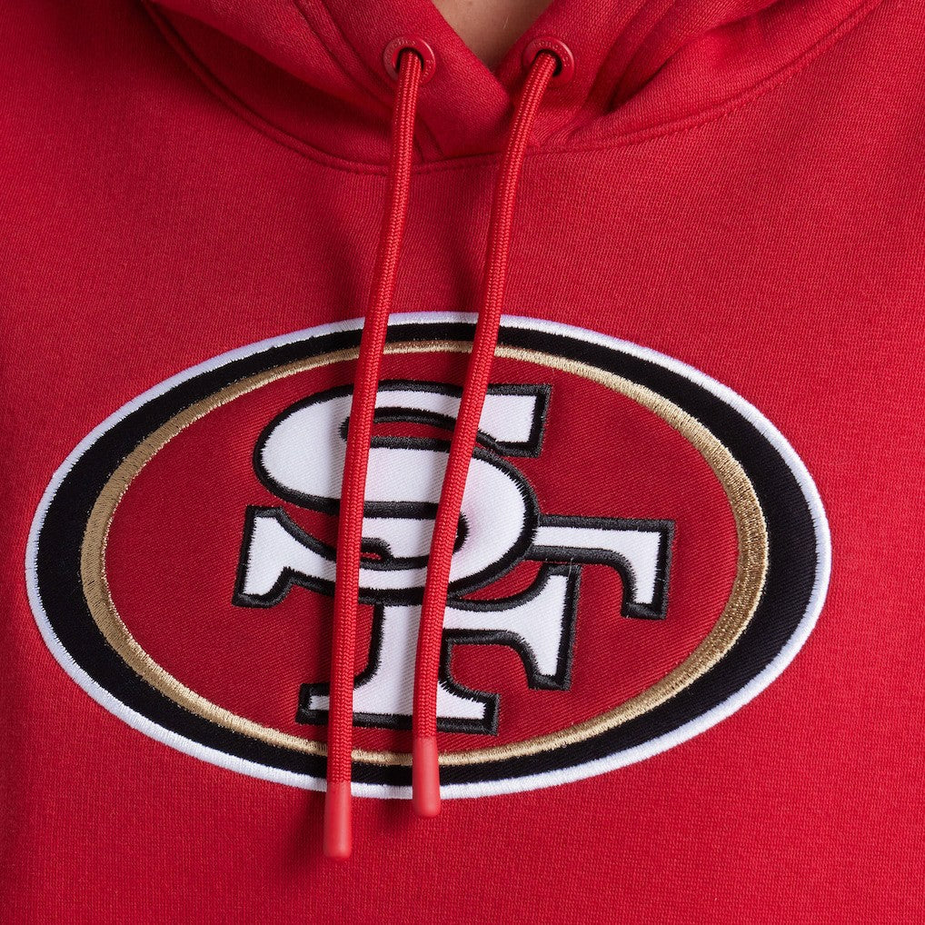 San Francisco 49ers Women's Legacy Fleece Pullover Hoodie Scarlet | Fanatics