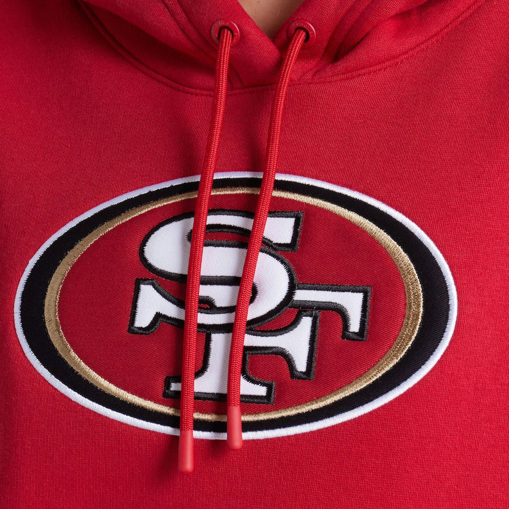 San Francisco 49ers Women's Legacy Fleece Pullover Hoodie Scarlet | Fanatics