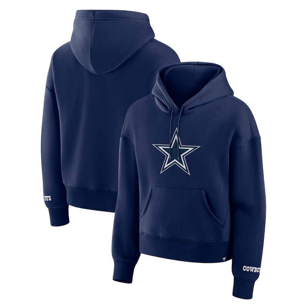 Dallas Cowboys Women's Legacy Fleece Pullover Hoodie Navy | Fanatics