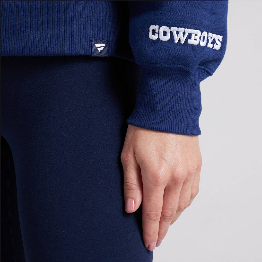 Dallas Cowboys Women's Legacy Fleece Pullover Hoodie Navy | Fanatics