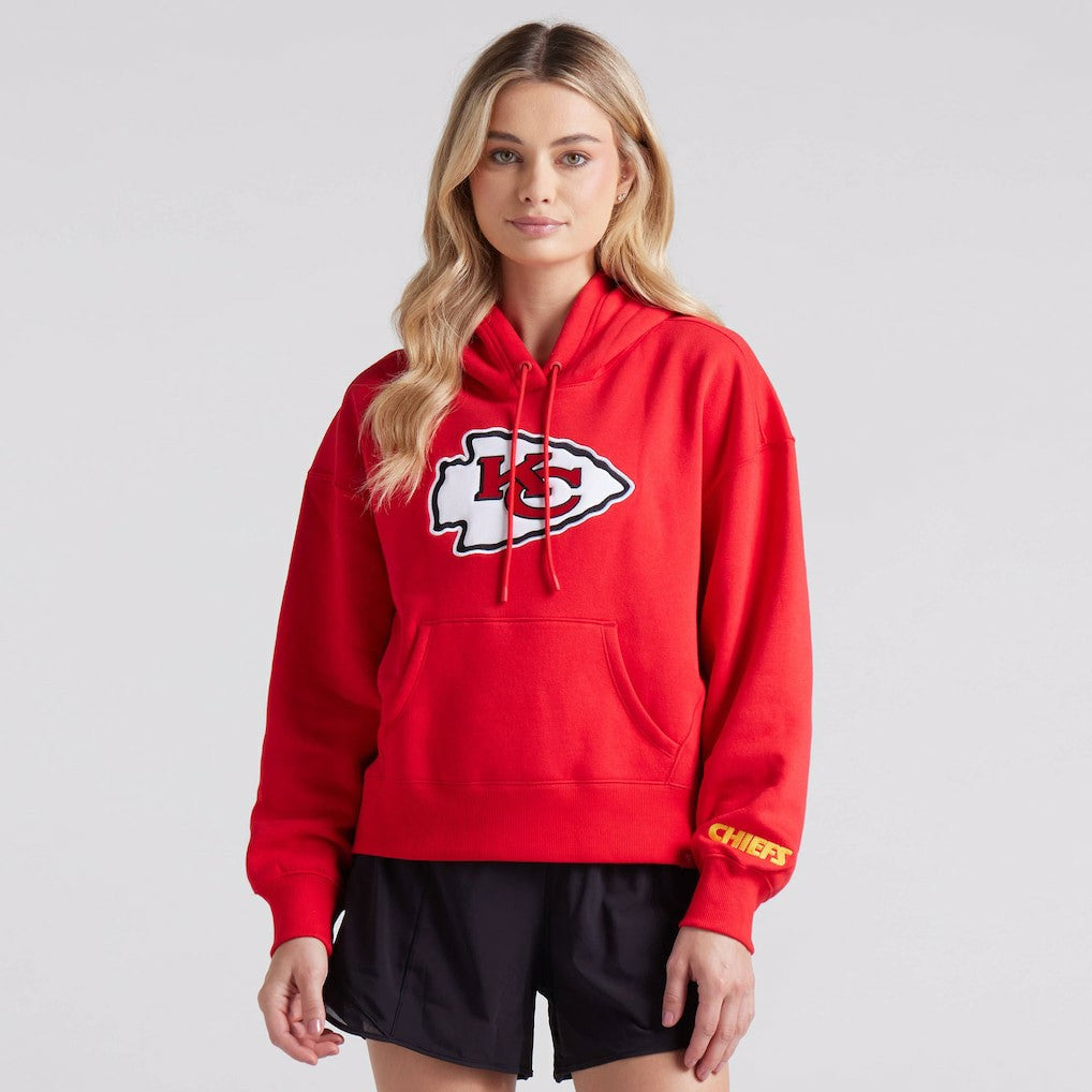 Kansas City Chiefs Women's Legacy Fleece Pullover Hoodie Red | Fanatics