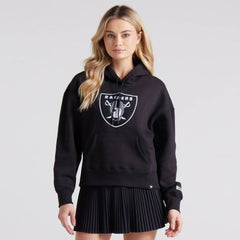 Las Vegas Raiders Women's Legacy Fleece Pullover Hoodie Black | Fanatics