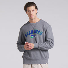 Seattle Seahawks Loop Terry Pullover Sweatshirt Heather Gray | Fanatics