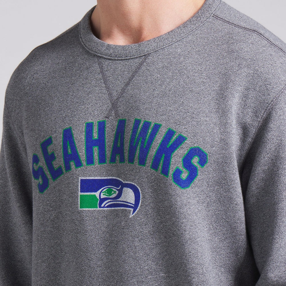 Seattle Seahawks Loop Terry Pullover Sweatshirt Heather Gray | Fanatics